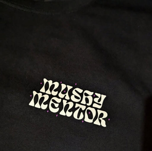 Mushymentor x PunkRoss T-Shirt - LET THE MUSHROOMS BE YOUR MENTOR