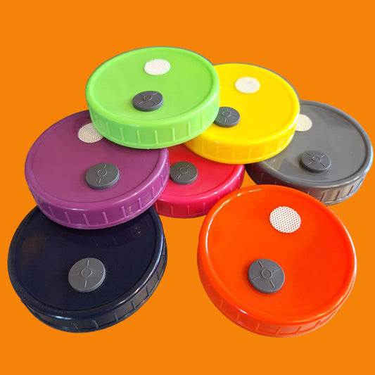Wide-Mouth Grain Spawn Modified Lid