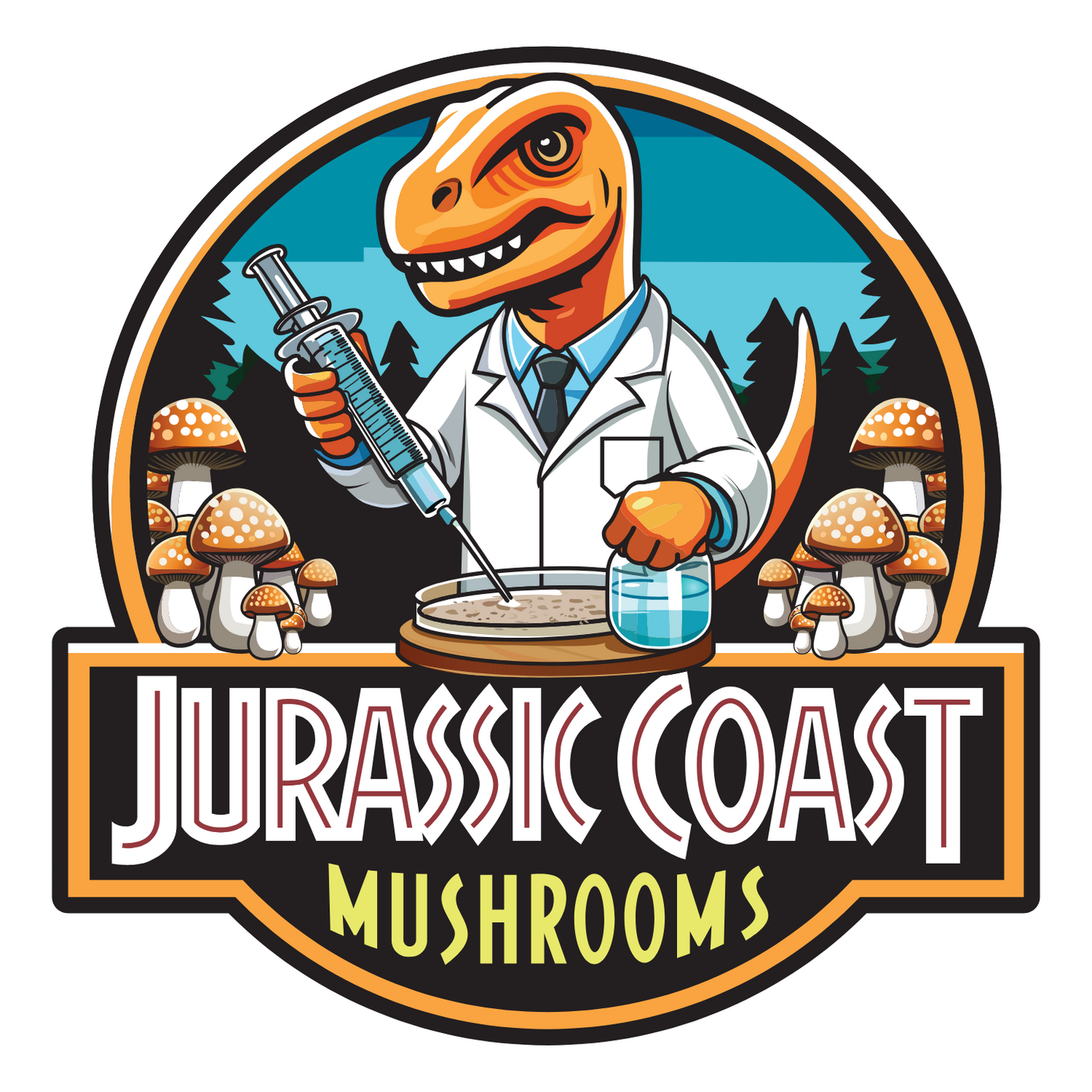 liquid culture from Jurassic coast mushrooms