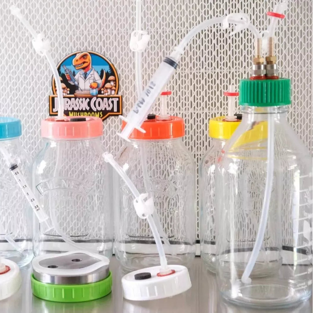 Spore Solution modified lids